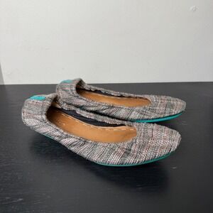 Tieks by Gavrieli Razzle Dazzle Multicolor Woven Metallic Ballet Flats Shoes 9